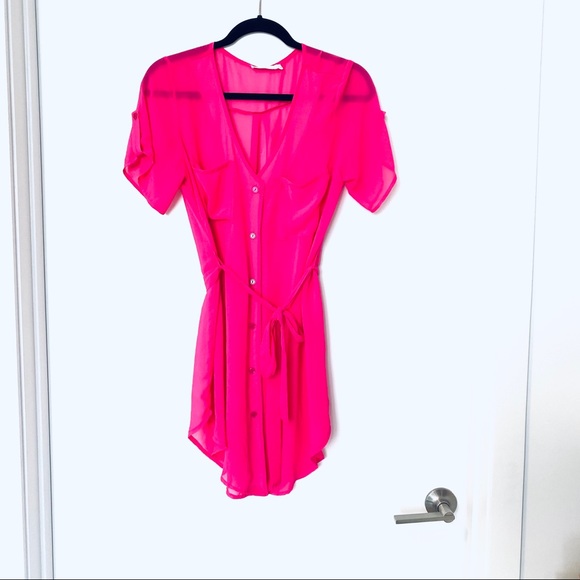 💙2 for $45💙 LUSH Sheer Belted Cover-Up - Picture 5 of 6